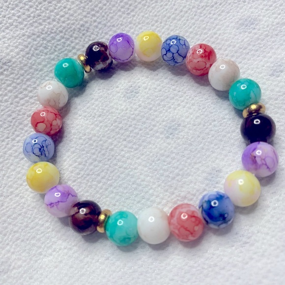Source Unknown Jewelry - Chakra Stone Bracelet - 3 Segments - Trinity